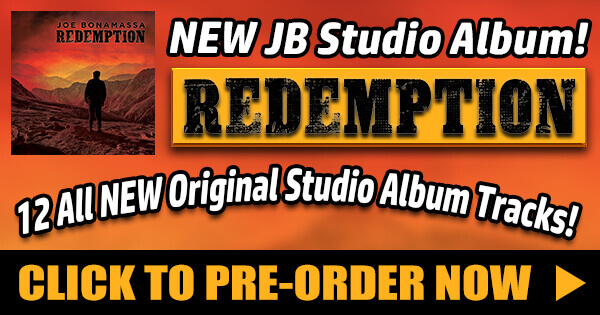 Joe Bonamassa | Redemption Album Pre-Order