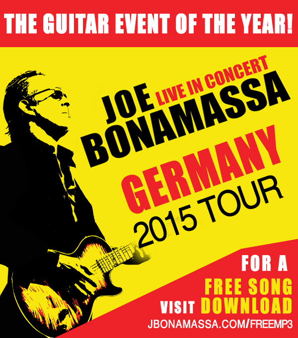 Joe Bonamassa Germany Tickets Buy Now