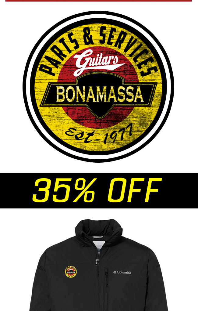 Get the latest deals on Bonamassa merch here!