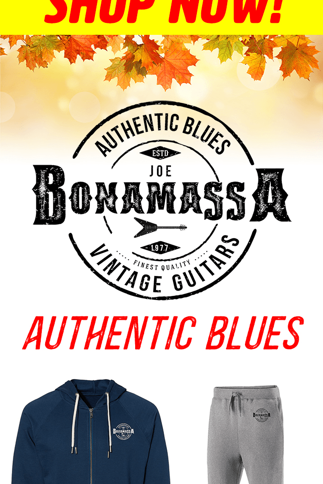 Get the latest deals on Bonamassa merch here!