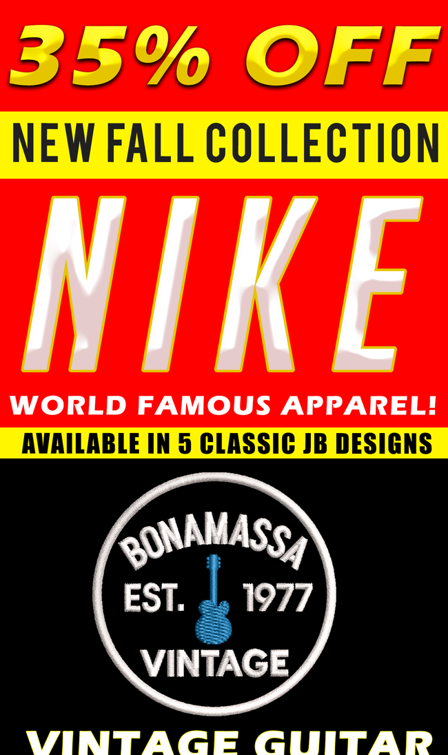Get the latest deals on Bonamassa merch here!