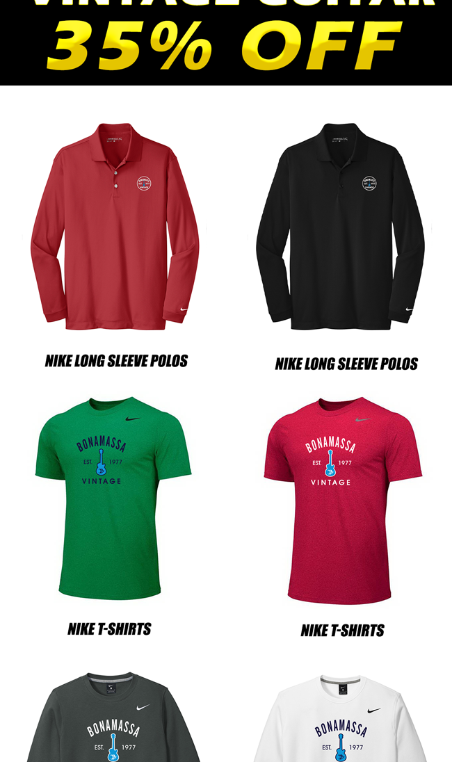 Get the latest deals on Bonamassa merch here!