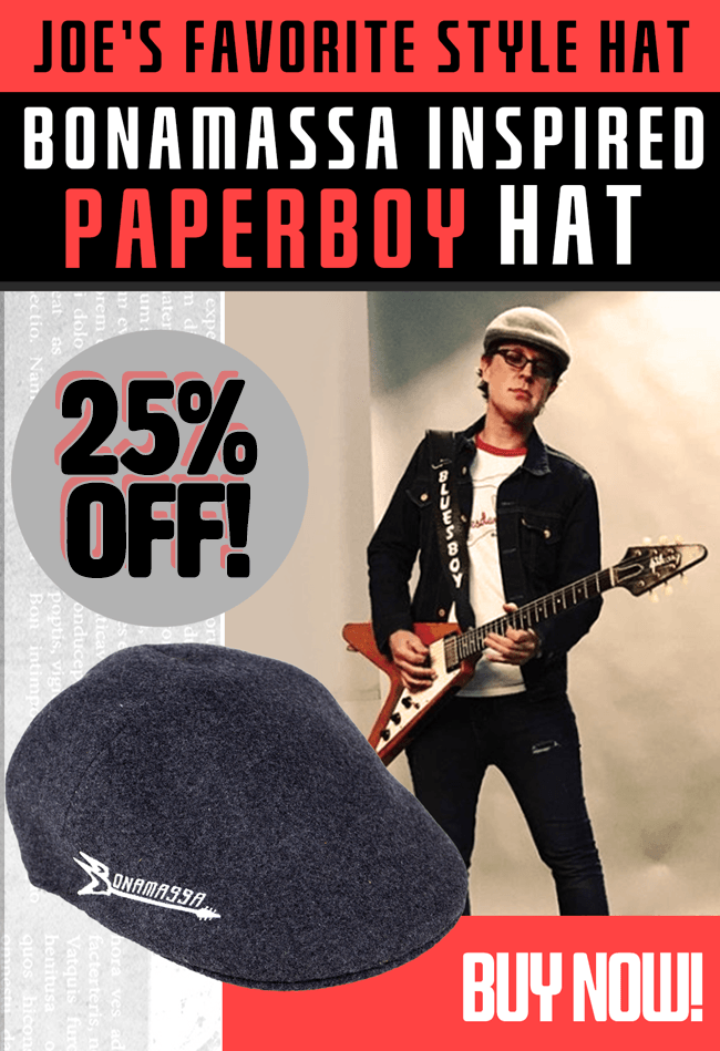 Get the latest deals on Bonamassa merch here!