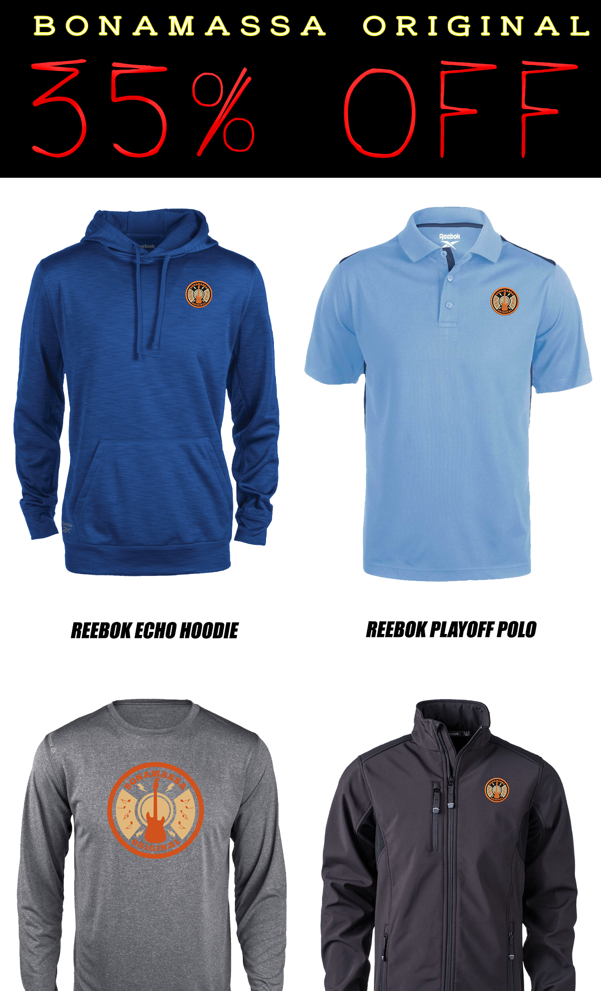 Get the latest deals on Bonamassa merch here!