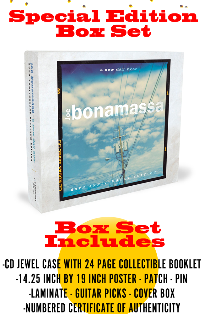 The latest Bonamassa products and sales new for you this week!