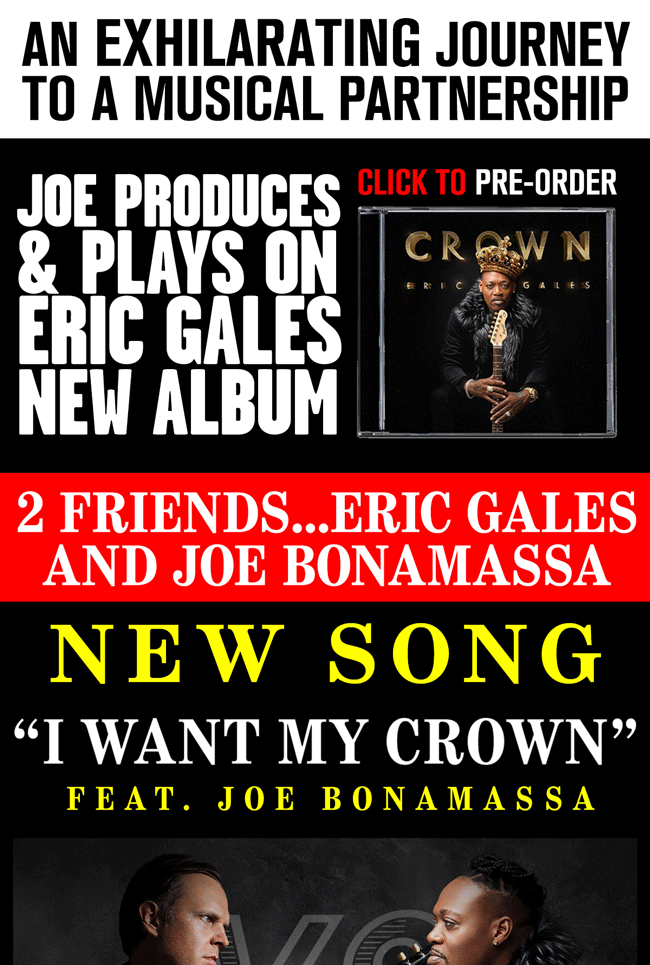 The latest Bonamassa products and sales new for you this week!