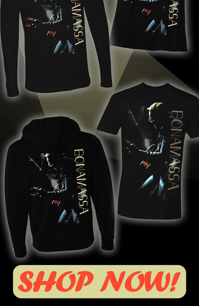 Get the latest deals on Bonamassa merch here!