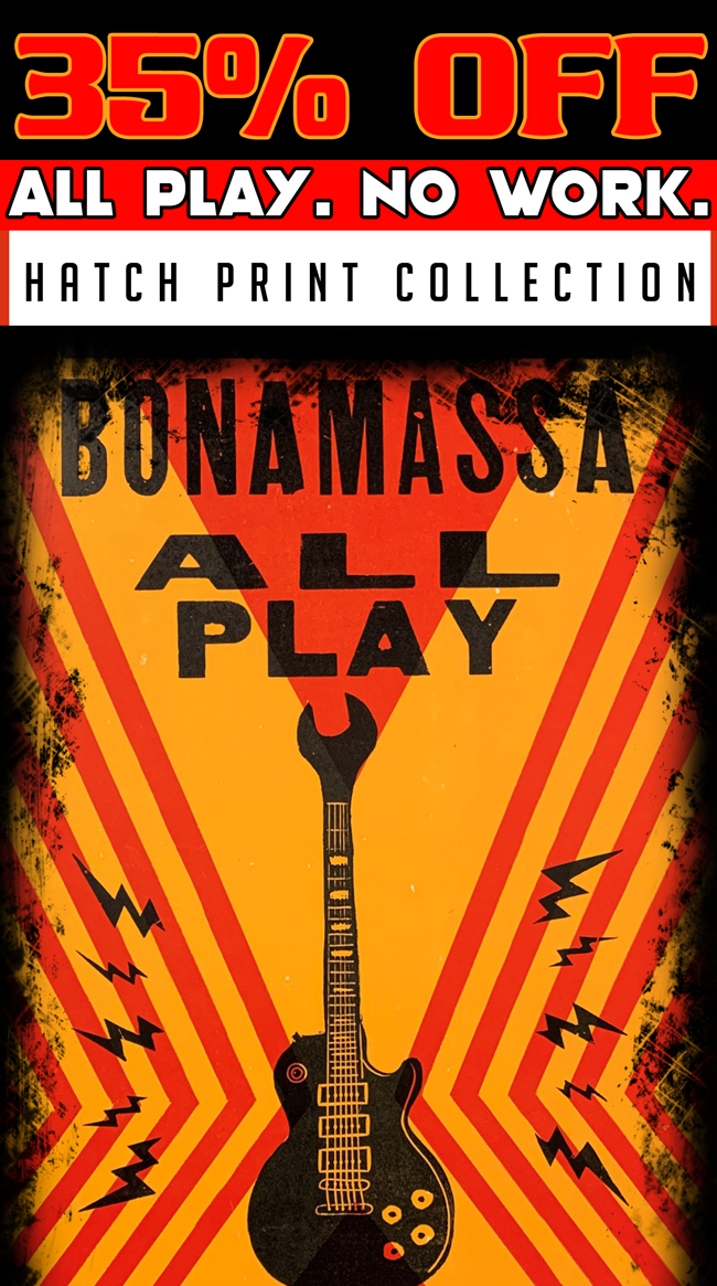 The latest Bonamassa products and sales new for you this week!