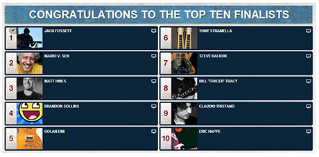 Bonamassa Blues Masters Contest Finalist