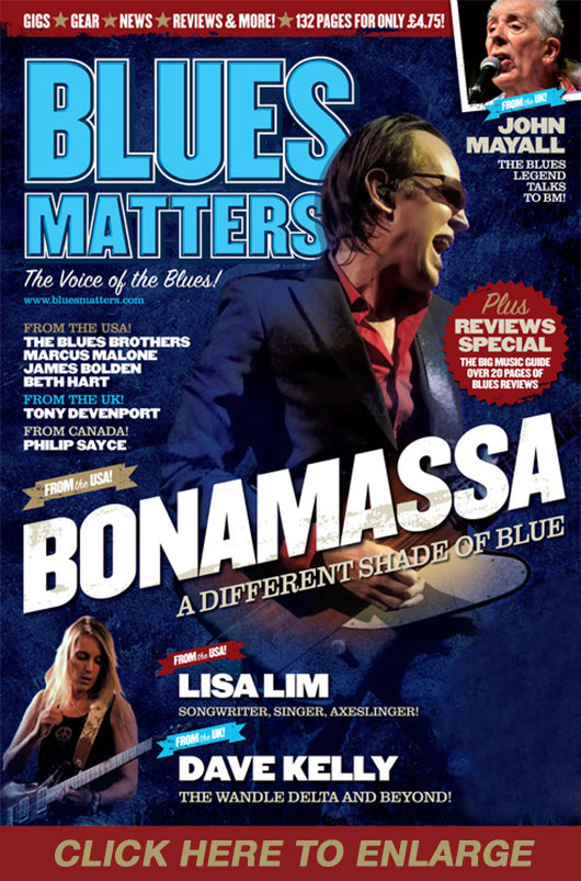 Joe Bonamassa loves the blues