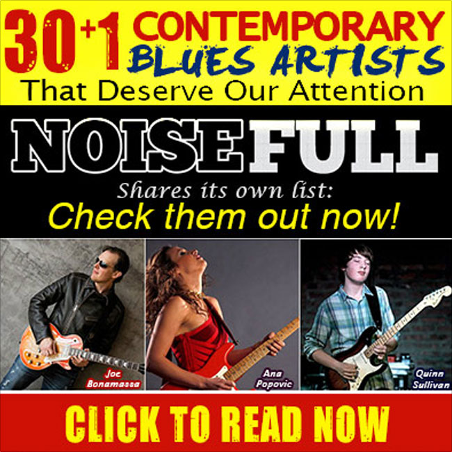 The Thrill is now 30 + 1 contemporary blues artists that deserve our