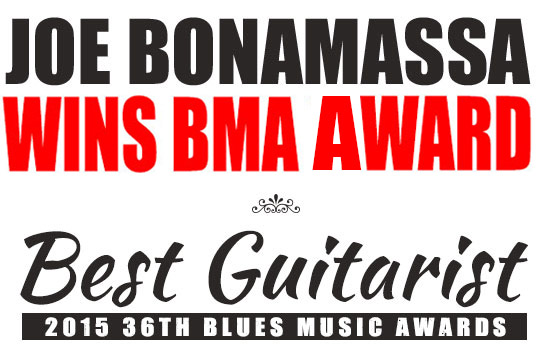 BMA Bonamassa awards title