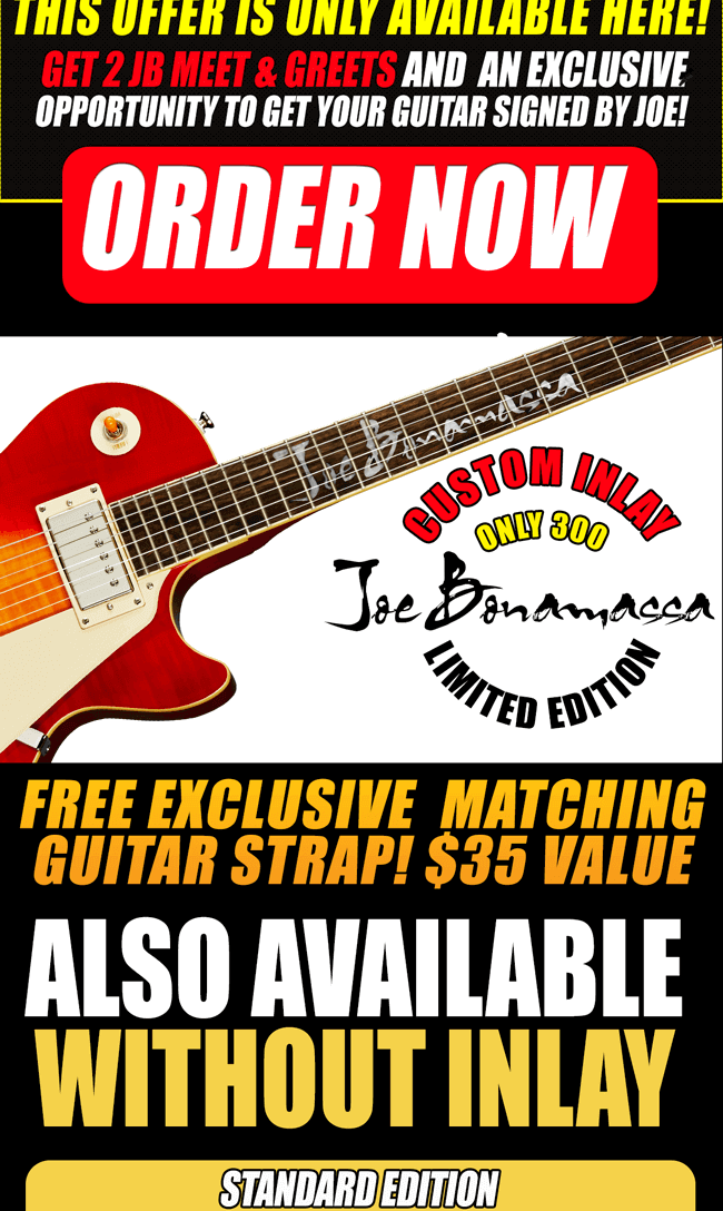 Get the latest deals on Bonamassa merch here!