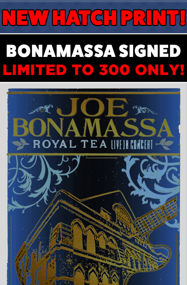 The latest Bonamassa products and sales new for you this week!