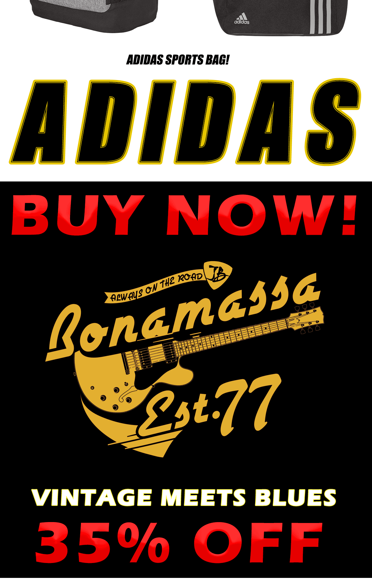 Get the latest deals on Bonamassa merch here!