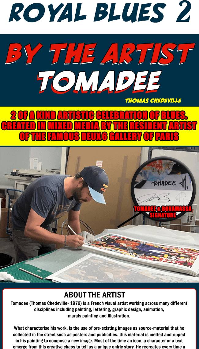 Get the latest deals on Bonamassa merch here!