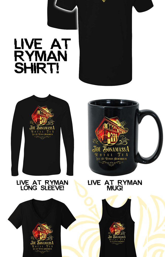 The latest Bonamassa products and sales new for you this week!