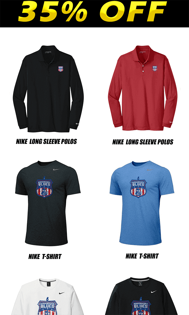 Get the latest deals on Bonamassa merch here!