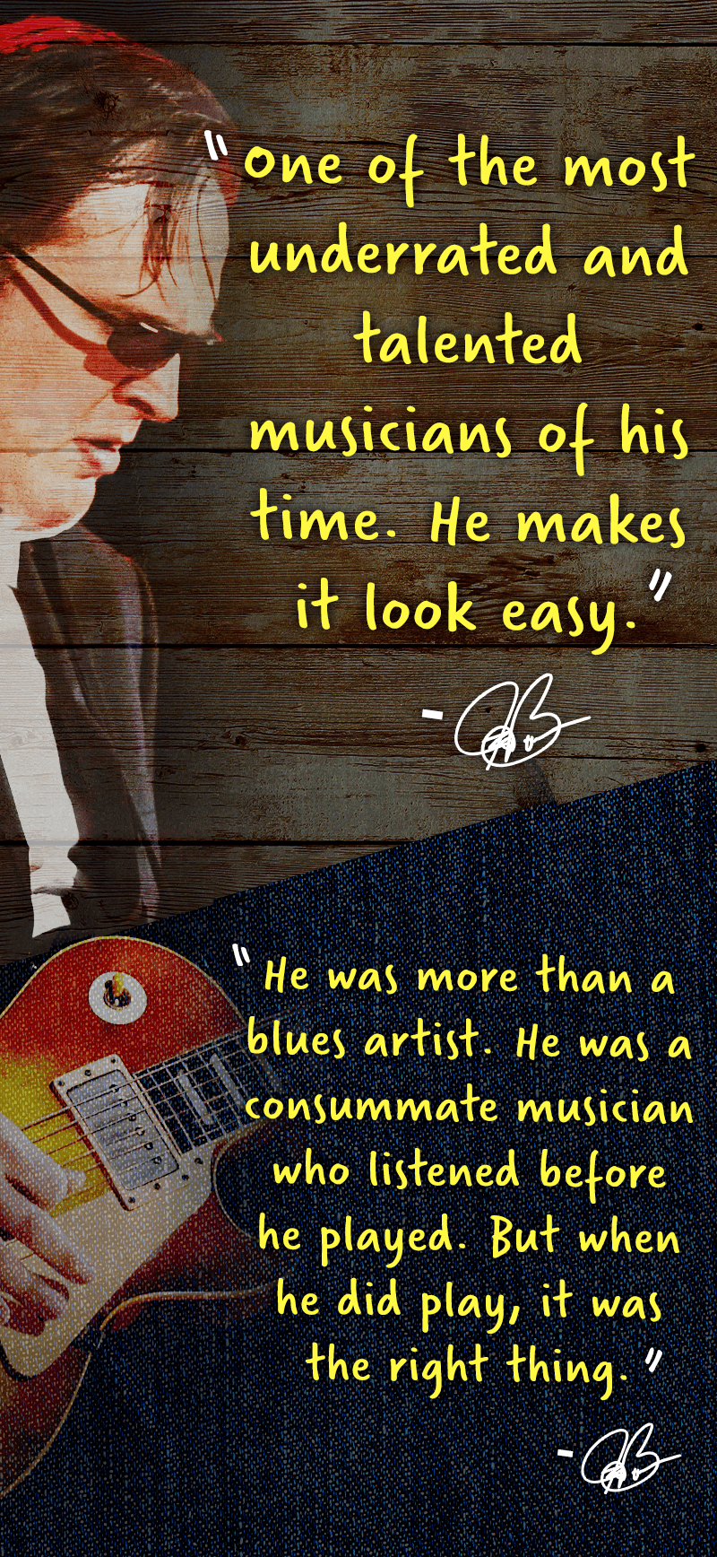 Quote by JB!
