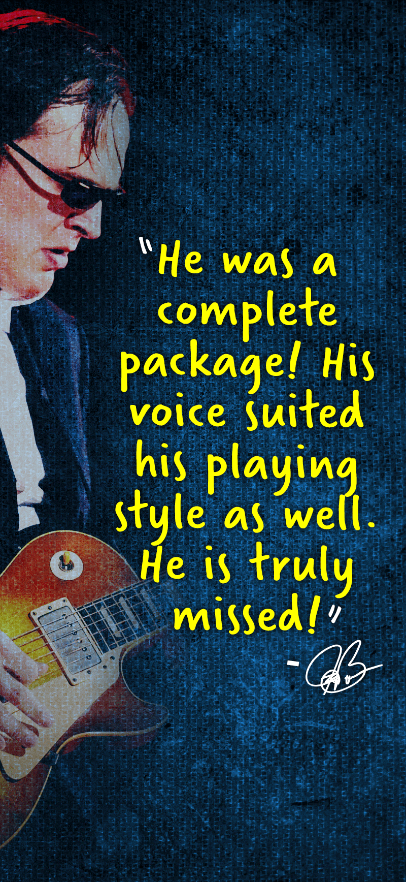 Quote by JB!