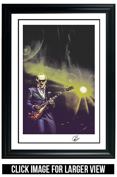 Joe Bonamassa 'ROYAL SPOTLIGHT' Limited Edition, 22nd Installment Lithograph