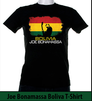 Bonamassa Bolivia world tee