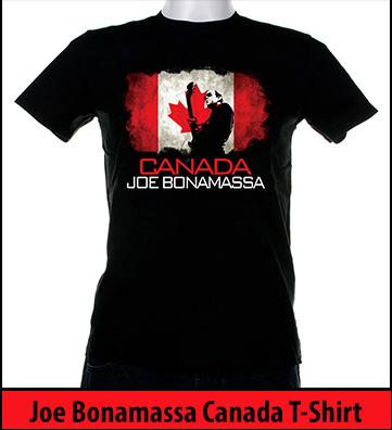 Bonamassa Canada world tee