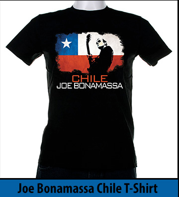 Bonamassa Chile world tee