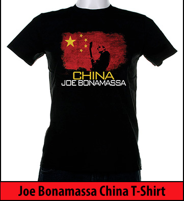 Bonamassa China world tee