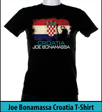 Bonamassa Croatia world tee