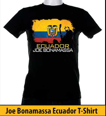 Bonamassa Ecuador world tee