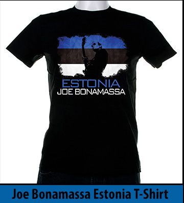 Bonamassa Estonia world tee