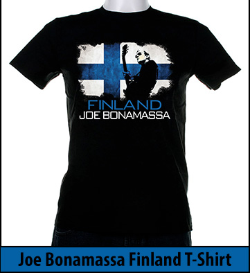 Bonamassa Finland world tee
