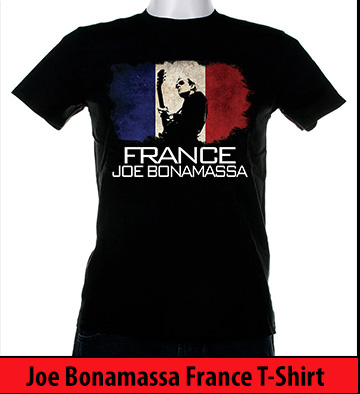 Bonamassa France world tee