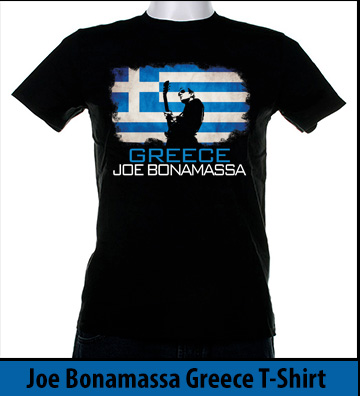 Bonamassa Greece world tee