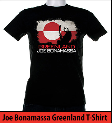 Bonamassa Greenland world tee