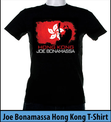 Bonamassa Hong Kong world tee