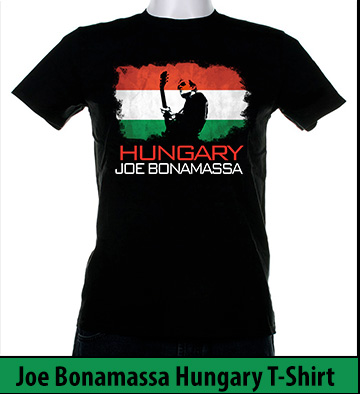 Bonamassa Hungary world tee