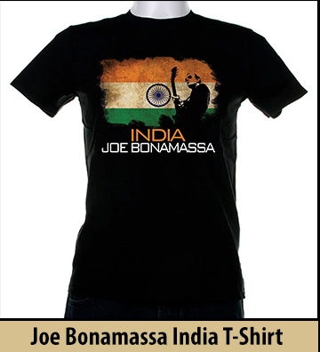 Bonamassa India world tee
