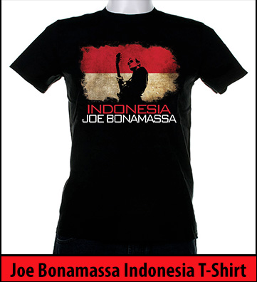 Bonamassa Indonesia world tee