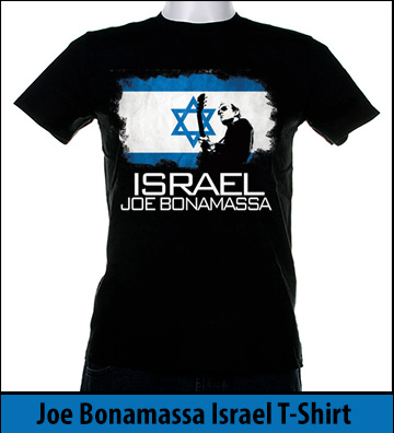 Bonamassa Israel world tee