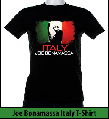 Bonamassa Italy world tee