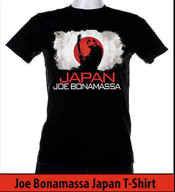 Bonamassa Japan world tee