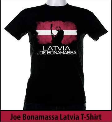 Bonamassa Latvia world tee
