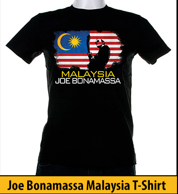 Bonamassa Malaysia world tee