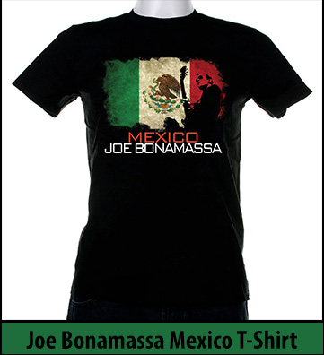 Bonamassa Mexico world tee