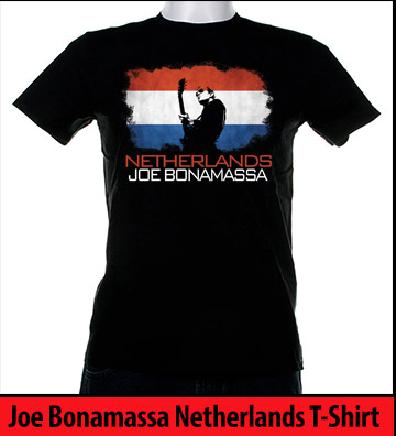 Bonamassa Netherlands world tee