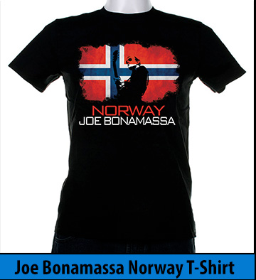 Bonamassa Norway world tee