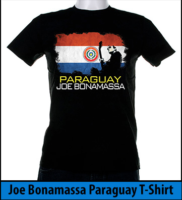 Bonamassa Paraguay world tee