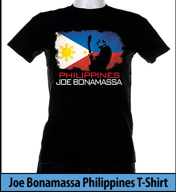 Bonamassa Philippines world tee